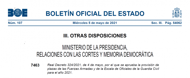 real decreto 324 2021